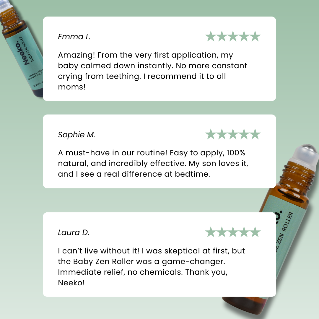Baby Zen Roller® – Natural Relief for Teething Pain