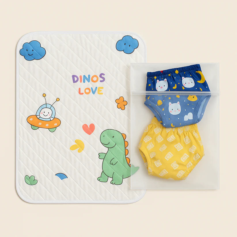 Wash Bag + Leak-Proof Pad Bundle