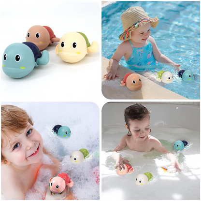 3-Pack Turtle Bathtub Toys
