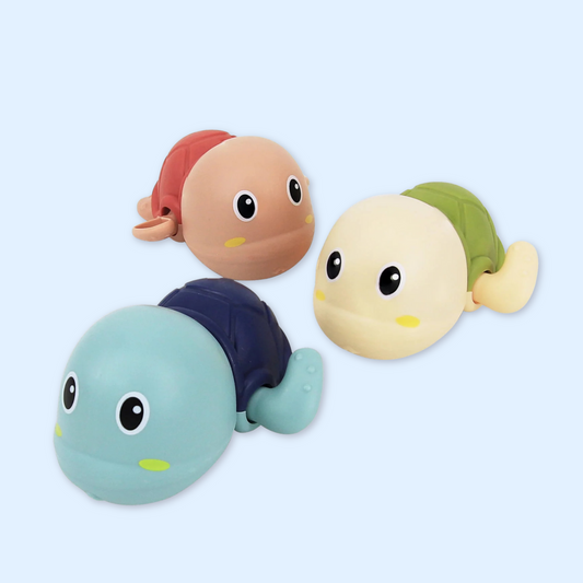 3-Pack Turtle Bathtub Toys