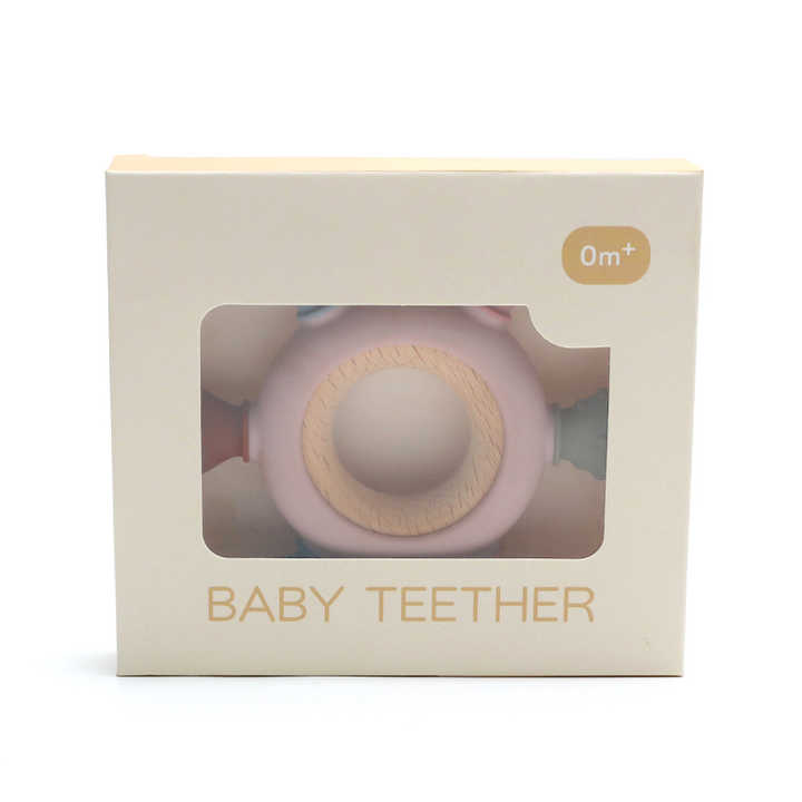 Soothing Teething Ring – 100% BPA-Free 🌱