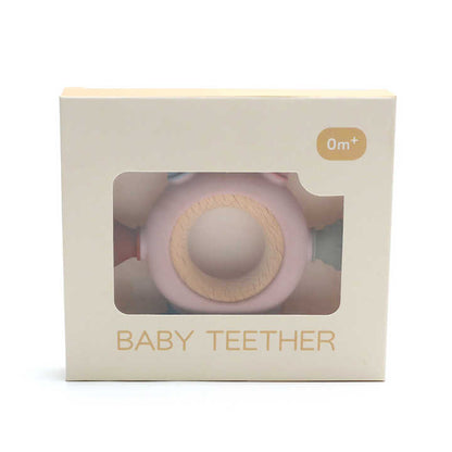 Soothing Teething Ring – 100% BPA-Free 🌱